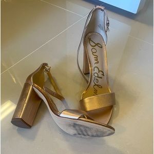 Sam Edelman Rose Gold Sandals 9.5M